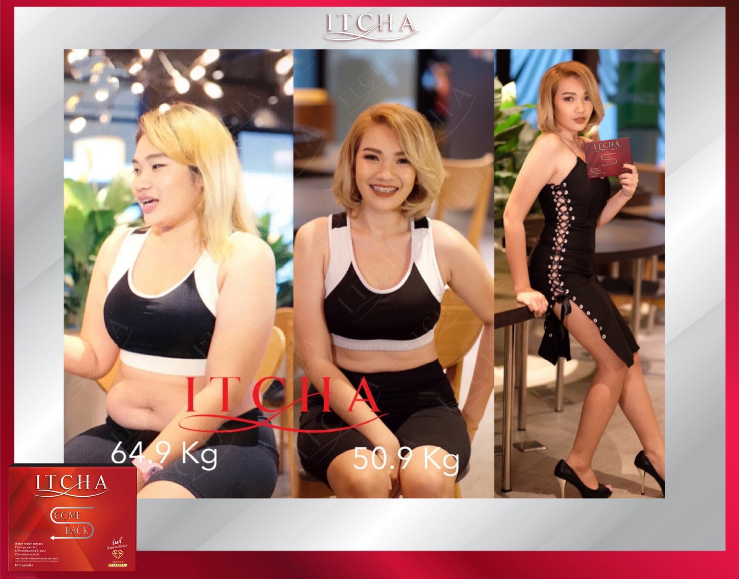 Itcha comeback 4 packs for $100 free express post