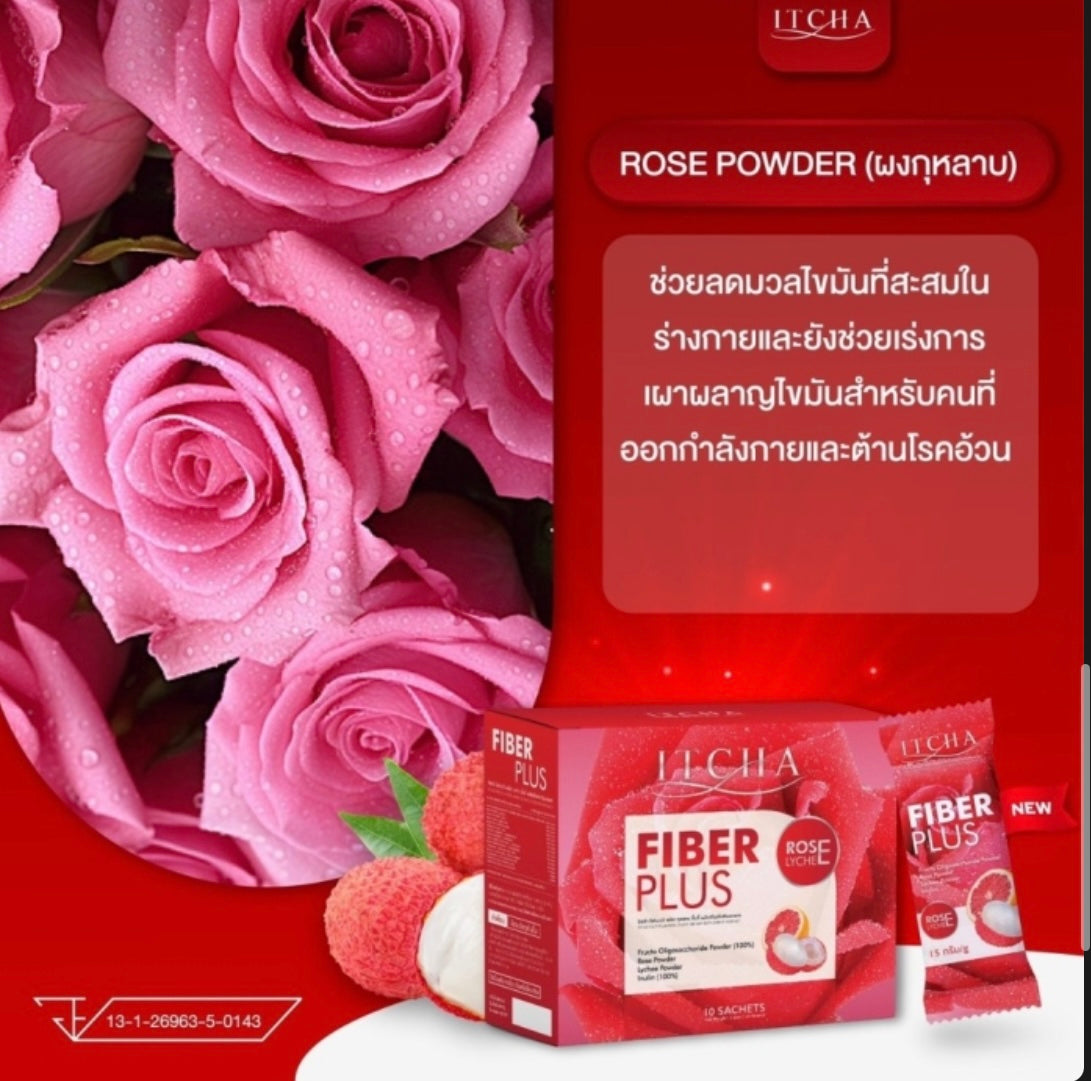 อิชช่าไฟเบอร์ พลัส Itcha Fiber Plus ดีท็อกซ์ รายละเอียด สินค้า คลิกที่รูปคะ