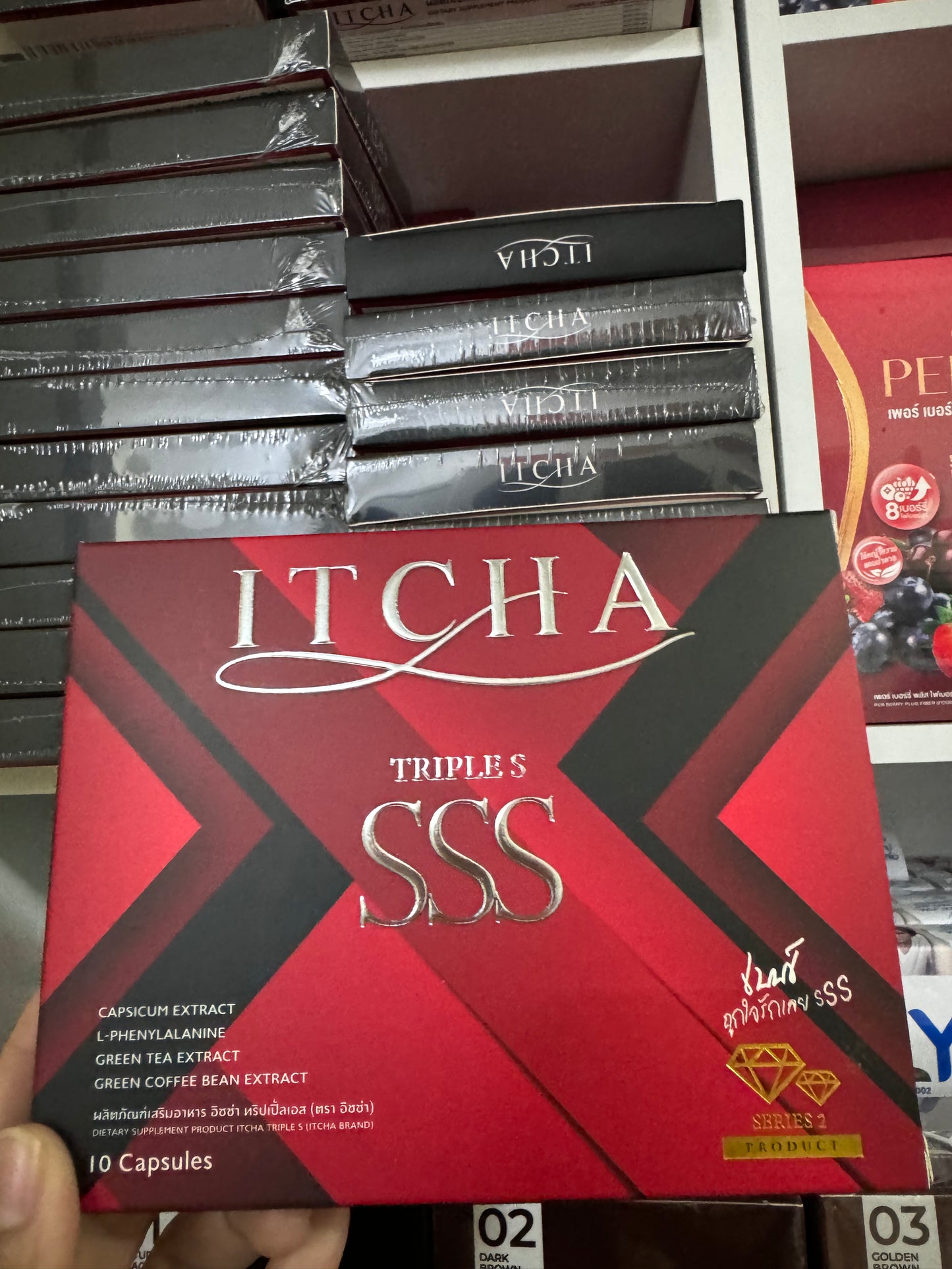 Itcha SSS(4 กล่อง $100ส่งด่วนฟรีคะ) รายละเอียด เพิ่มคลิกที่รูปสินค้าคะ