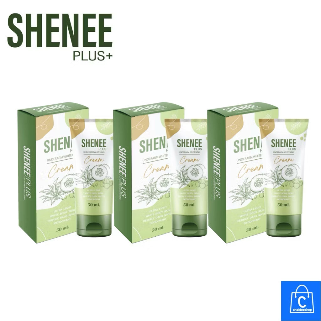 ครีมทารักแร้ขาว SHENEE Plus 3 ชิ้น 99 free post