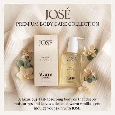 JOSÉ PREMIUM BODY OIL – WARM VANILLA 🤎